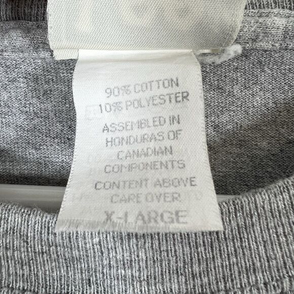 Vintage St. Louis Rams Lee Sport T Shirt Mens Size XL Gray Embroidered NFL 90s - Picture 10 of 13